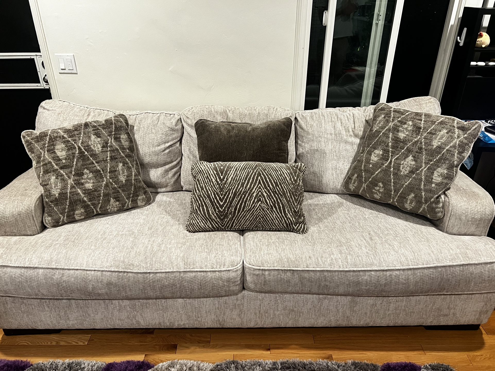 Sofa and Loveseat