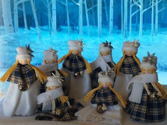 8 Ornaments Christmas 