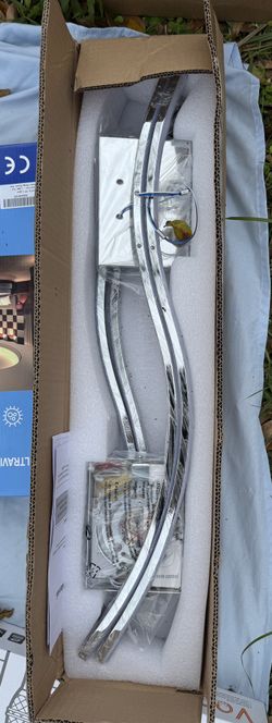 Modern Style Chrome Wall Sconces, LED