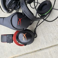 HyperX Headphones, Mice, Xbox Controller Lot