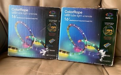Led tube lights with remote