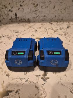 Kobalt (2) 24v battery's