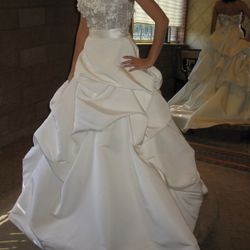 Beautiful Wedding 2 Piece Set Dress
