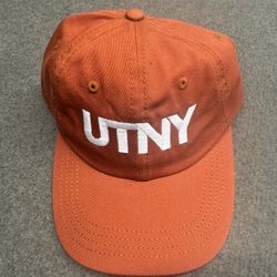 UTNY Hat Cap Strap Back UT in New York Longhorns Orange Paramount