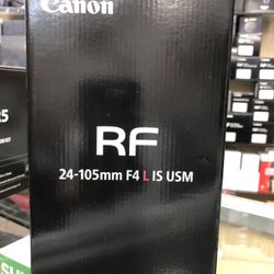 Canon RF 24-105mm F/4 L USM Lens Brand New