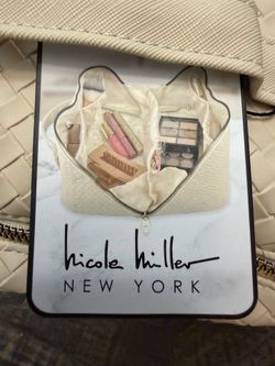 Nicole Miller New York Flat Fold Makeup Bag
