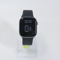 GPS Only Apple Watch Series 11 46MM Space Gray Aluminum Black Sport Band