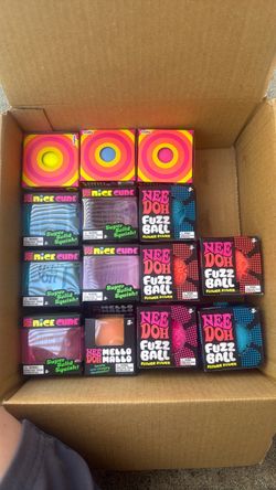 Nee Doh Sensory Toy Lot – 14 Units