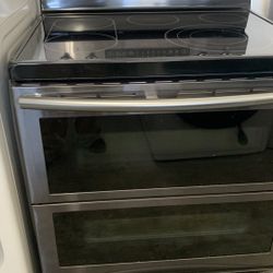 STOVE DOUBLE OVEN