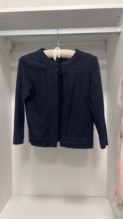 Banana Republic Cropped Navy Cardigan Size Small