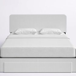 King size bedfame no mattress included