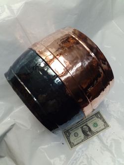 Utility Display Copper Plated Bowl