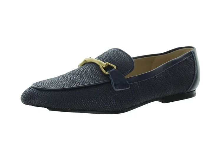 Navy Loafers