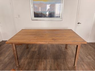 Wood table