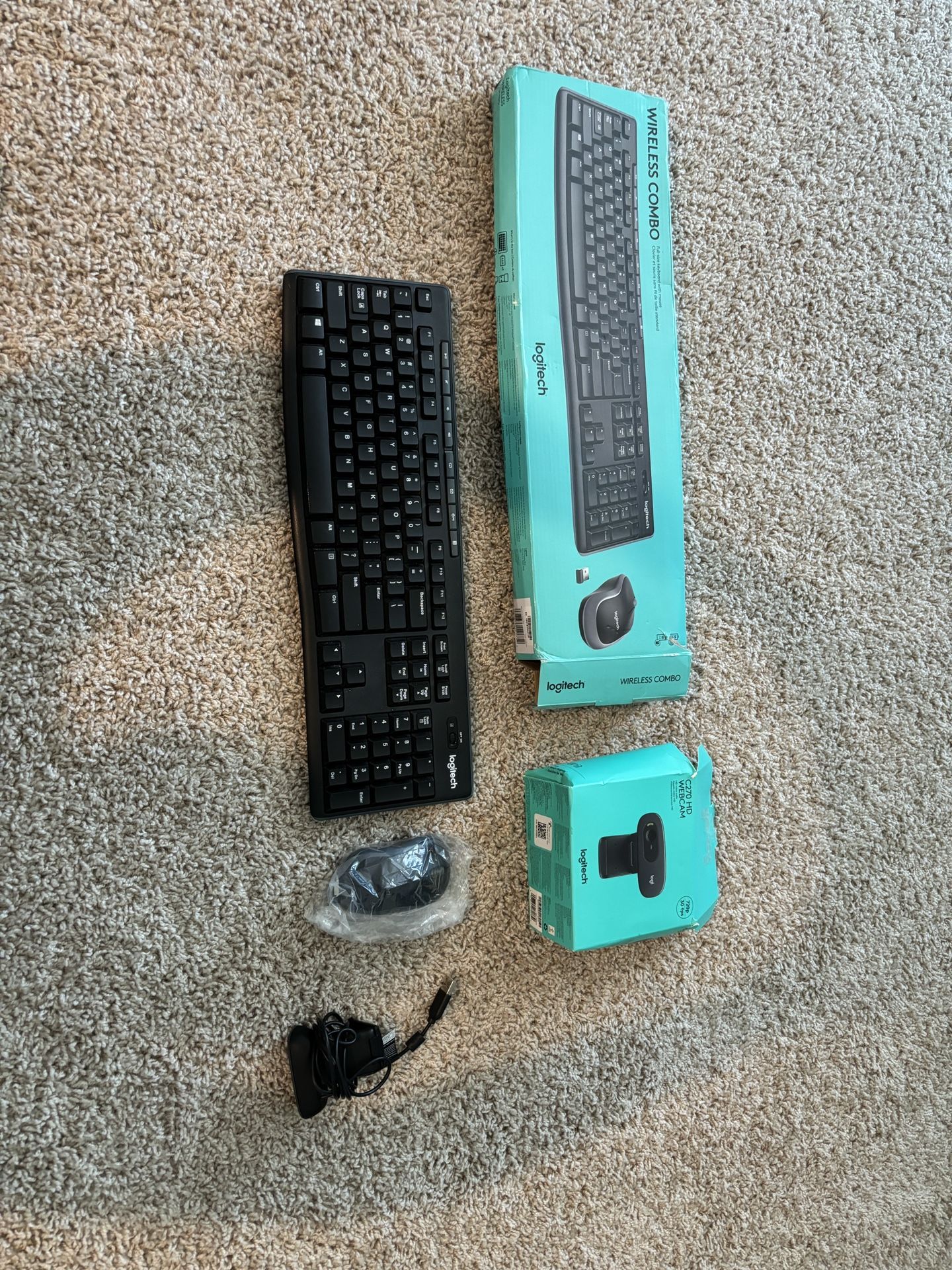 V Tech Wireless Mouse, Keyboard, Camera