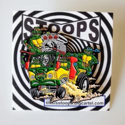 TMNT Rat Fink (Ed Roth) Enamel Pin