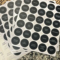 Free Seasoning Stickers 