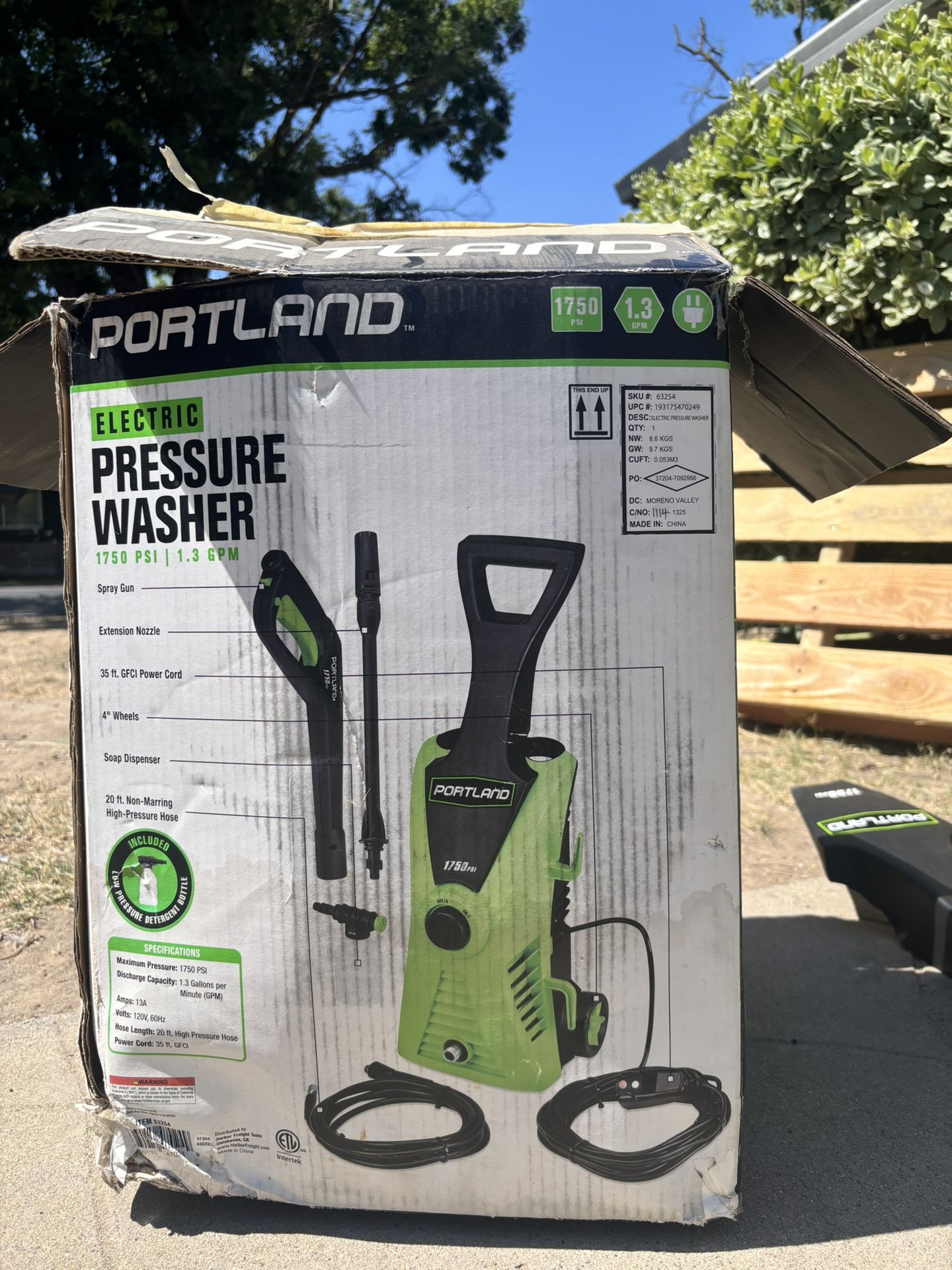 Portland pressure Washer Is Good Condition I Only Usted 3 Times