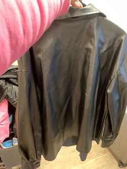 Black Leather Shirt