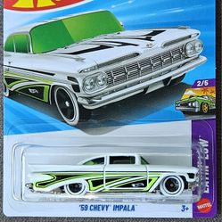 Hot Wheels '59 Chevy Impala. 2/5  44/250