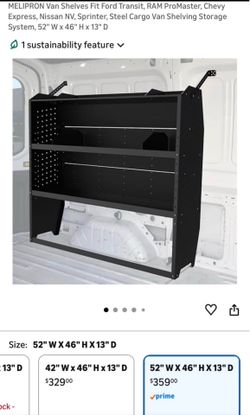Van shelf // racks para van
