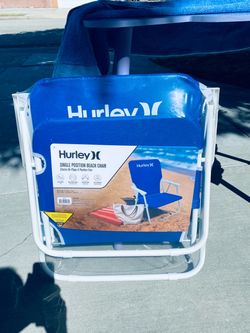 Beach chair  ( NEW) still in cellophane, wrapper, see description