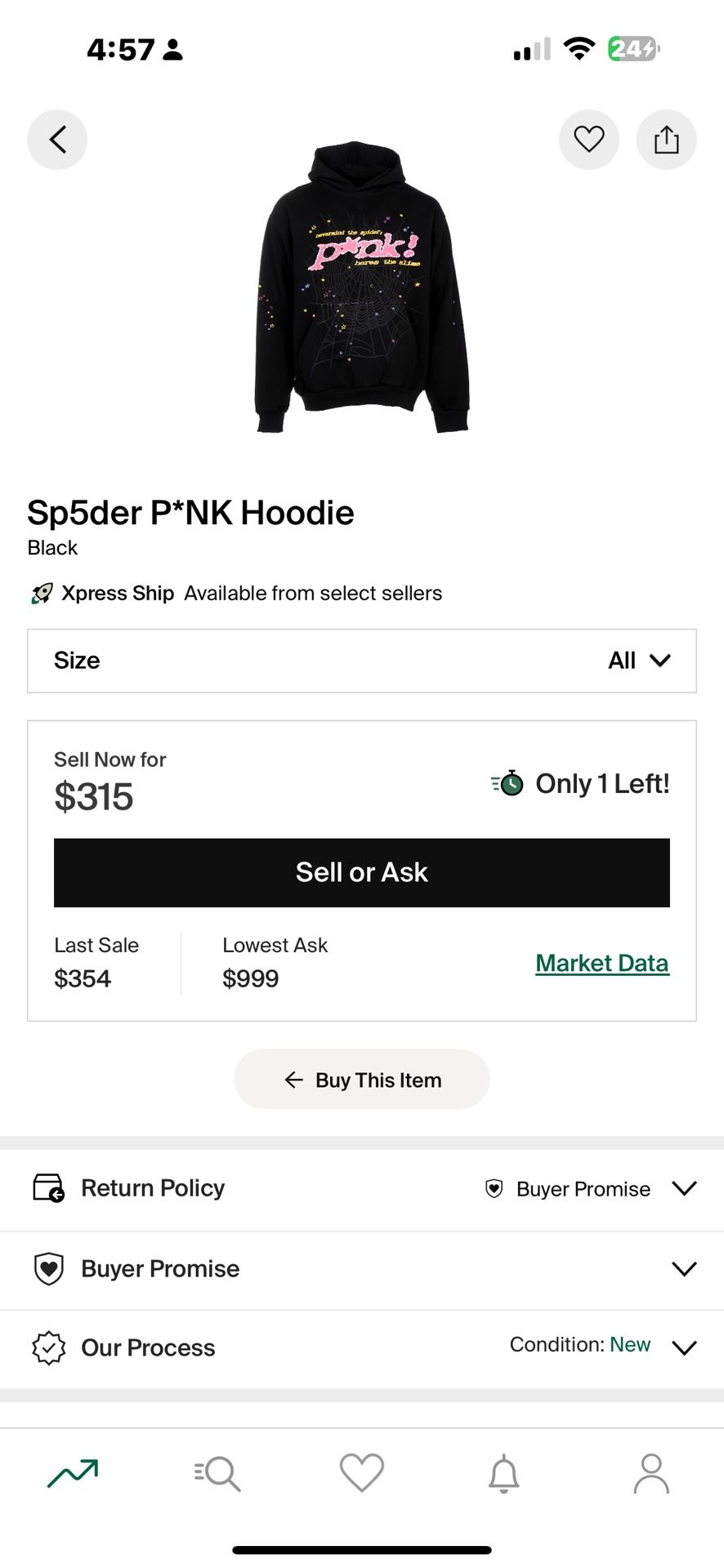 Spider Hoodie