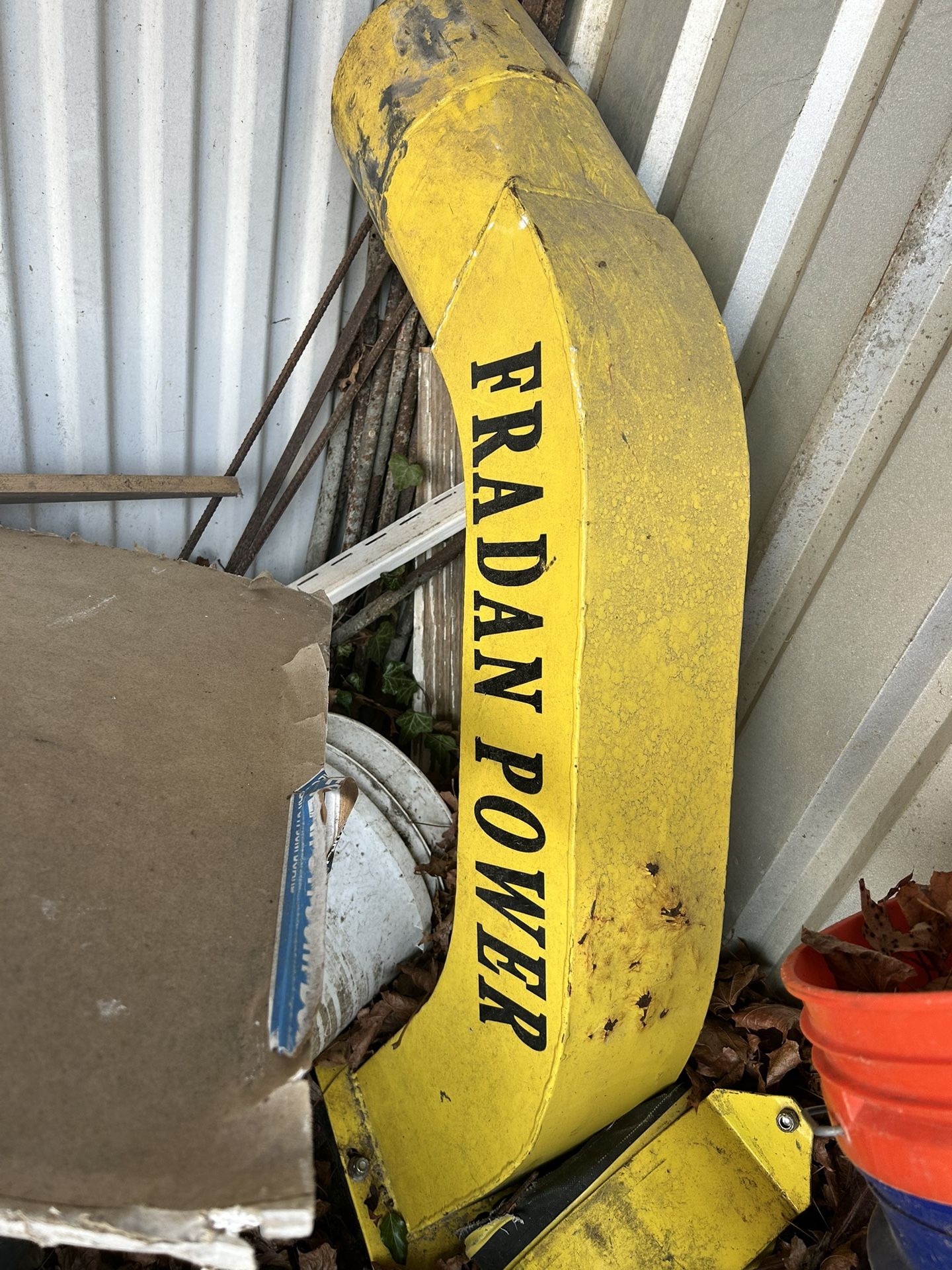 Fradan Leaf Vacuum Discharge Chute