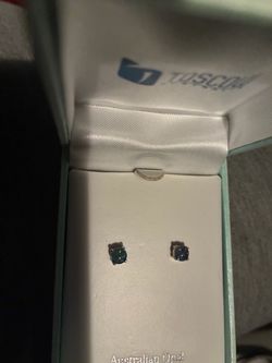 Australian Opal Stud Earrings