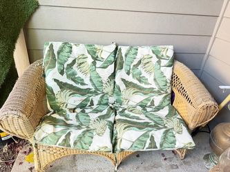 Rattan patio set