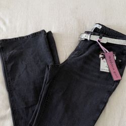 Madden Girl Straight/Flare Jean - New Size 9