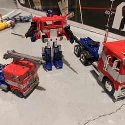 All Three Optimus Prime