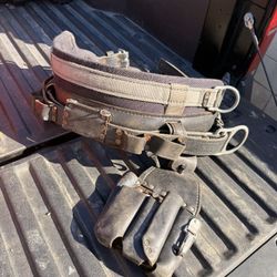Buckingham Climbing Belt And Gaffs 