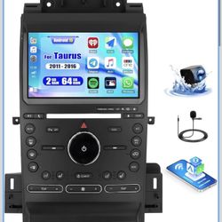 for Ford Taurus 2011 2012 2013 2014 2015 2016 Android 15 Car Stereo Wireless Carplay Android Auto with WiFi 9 Inch Touch Screen 2G+64G 26UI GPS