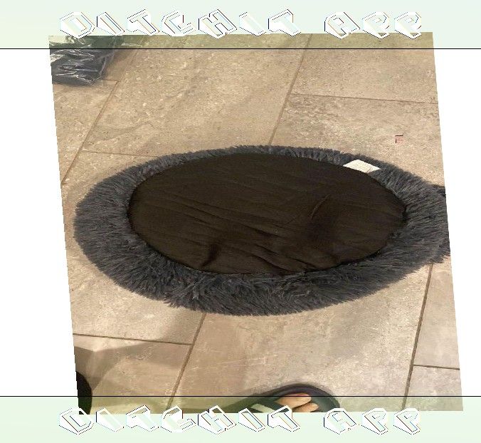 Plush & Tender Pet Bed - Ultimate Relaxation for Your Animal Pal former good