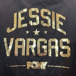 Jesse Vargas Boxing Pony Jacket Men’s Size Medium 