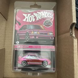 Hot Wheels RLC Pink Foxbody. Convention Car 