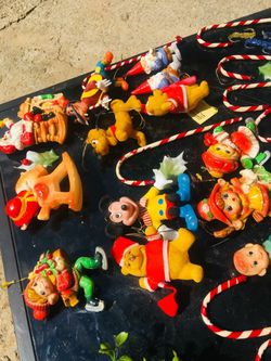 Vintage (mid century) christmas ornaments