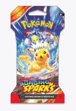 Pokemon TCG: Surging Sparks Sleeved Booster Packs *FACTORY SEALED*
