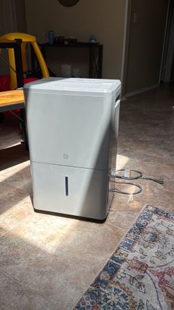 GE 50-Pints for Wet Rooms Up To 4500 sq. ft. Residential Dehumidifier with Bucket in Gray Wi-Fi, ENERGY STAR