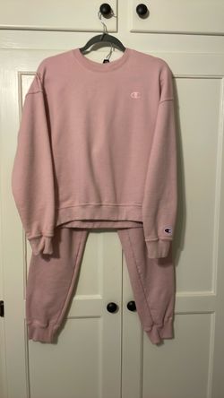 Champion Pink Sweatsuit Set Size Small