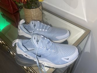 Nike Air Max 270 Women's Shoes (AH6789-405, Light Armory Blue/Football Grey/Summit White/Black)