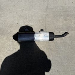 Stock Yz125 Silencer 