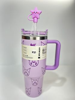 💜 𝒦𝓊𝓇𝑜𝓂𝒾 𝗦𝗧𝗔𝗡𝗟𝗘𝗬® Tumbler - 40 oz. 💜 