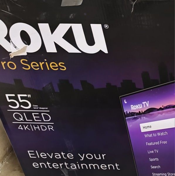 TV ROKU QLED PRO 55".