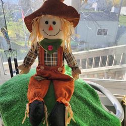 Sitting Scarecrow