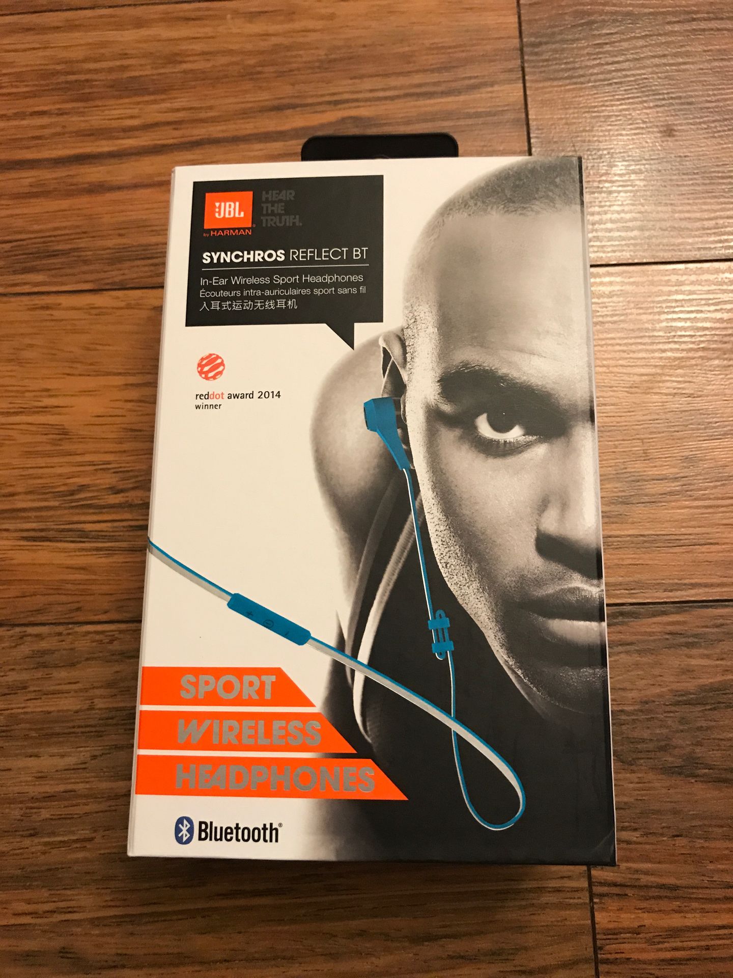 JBL Synchros Reflect BT Headphones - Blue