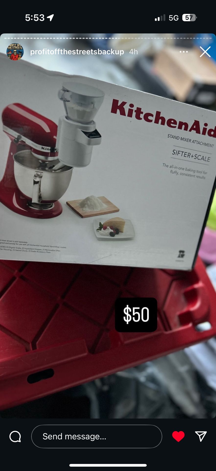 SIFTER + SCALE ATTACHMENT