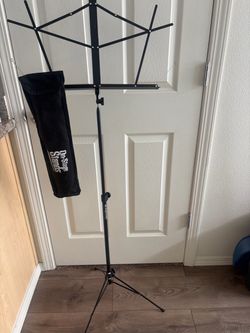 On stage stand