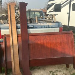 California King Head Board ,frame, and foot board.